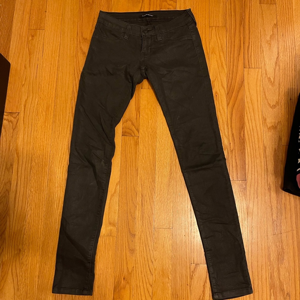Black low rise Flying Monkey jeans